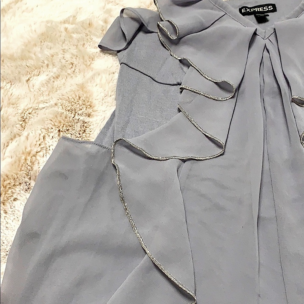 Express ruffle tank - Picture 4 of 10
